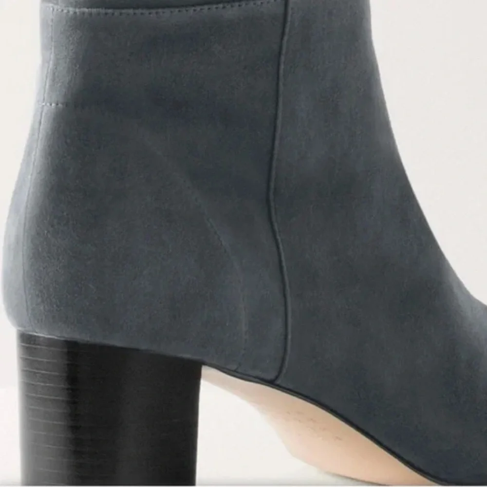 NEW White House Black Market Gray Suede Over the knee Boots, size‎ 9.5